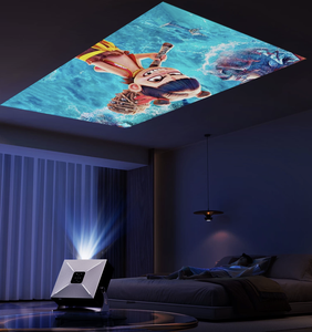 <span class=keywords><strong>Proyector</strong></span> Láser 4K <span class=keywords><strong>de</strong></span> 2400 Lúmenes ANSI, 3840*2160, Uso Diurno, IPX4, Enfoque Automático, Compatible con Android, Wi-Fi 6, <span class=keywords><strong>Proyector</strong></span> Navideño - Product Image 5