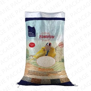 Jane paquete 10kg 25kg <span class=keywords><strong>50kg</strong></span> 100kg alimento arroz animal PP bolsas tejidas de jardín - Product Image 1