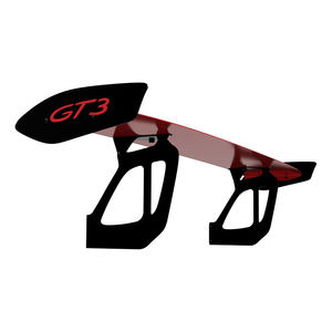 Mensola Decorativa Personalizzabile a Forma di Spoiler GT3 e GT3RS per Auto, da Parete - Product Image 2