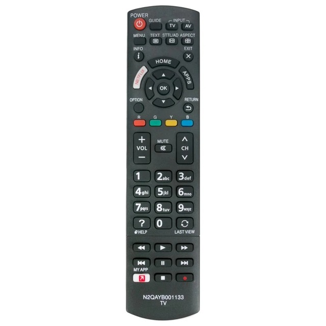RCU High Quality Wholesale Factory Price Universal Remote Control N2QAYB001133 Fit for Panasonic Smart Tv Custom Controller