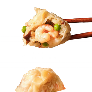 Shaomai <span class=keywords><strong>Shumai</strong></span> surgelé fait main à la fine feuille de riz collant aux crevettes, vente en gros pour la réapprovisionnement des supermarchés et des magasins de proximité - Product Image 1