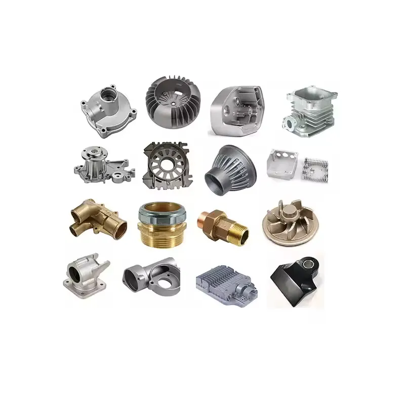 OEM And ODM Investment Casting Powder Coating Anodized Zinc Alloy Die Casting Machine Parts