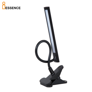 Thiết kế mỏng xách tay bảo vệ mắt linh hoạt <span class=keywords><strong>LED</strong></span> bàn đèn clip trên bàn cho văn phòng nhà đọc sách nghiên cứu ánh sáng - Product Image 1