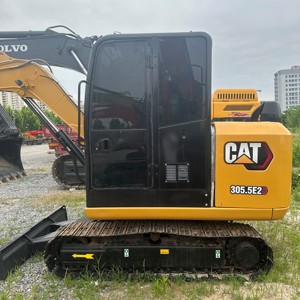 Excavadora pequeña usada de alta calidad CAT 305.5E Caterpillar de 5.5 toneladas, máquina de construcción en venta. - Product Image 6