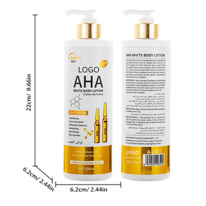 Lozione Corpo OEM Private Label Super Sbiancante con AHA, Acido della Frutta, <span class=keywords><strong>VE</strong></span>, Anti-Macchie Scure, Idratante, Anti-Rughe, Effetto Ringiovanente - Product Image 1