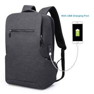 USB Charger Anti-Theft Smart Laptop <b>Backpack</b> Air Cushion Belt Large Capacity 36-59L Nylon Polyester /Black Fashion - Product Image 5