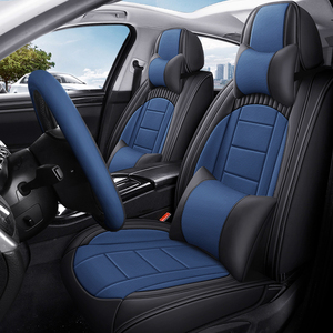 غطاء مقعد سيارة نيمبوس شامل بالكامل، طقم داخلي فاخر من جلد النابا، بتصميم عملي مناسب لجميع المواسم ومعظم موديلات السيارات - Product Image 5