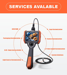 Câble ultra-long de 6 mm <span class=keywords><strong>15M</strong></span> 20M 25M 360 °   Caméra d'inspection vidéo portable étanche IP67 avec rotation, <span class=keywords><strong>endoscope</strong></span> - Product Image 2