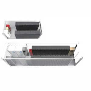 100kWh 200kWh Air-<b>Cooling</b> Lithium Batteries Solar Power Storage <b>System</b> Energy Storage 40Ft Container BESS - Product Image 1