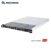 Servidor en Rack Empresarial 1U 2U con Firewall LAN 4GBe, Chipset 1*IPMIC236, RAID 01,5,10, Almacenamiento NAS de hasta 64 GB en Stock