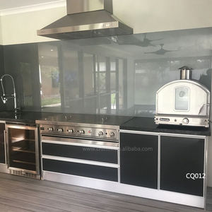 <span class=keywords><strong>Plancha</strong></span> à gaz Grill à gaz intégré Grill plat de luxe étanche Bbq Outdoor Kitchen Island - Product Image 5