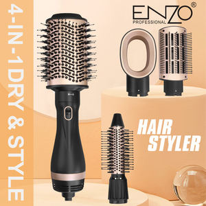 <span class=keywords><strong>Styler</strong></span> Magique ENZO 4 en 1 : <span class=keywords><strong>Brosse</strong></span> Sèche-Cheveux Soufflante, Lisseur et Fer à Friser pour Salon - Product Image 3