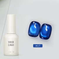Vernis à ongles gel 5 en 1 sans base ni top coat, effet œil de chat, UV, longue tenue, haute brillance, usine source OEM