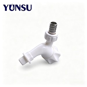 Grifo de Plástico Resistente de 1/2 Pulgada para Montar en la Pared con Conector, Venta al por Mayor con MOQ Bajo - Product Image 5