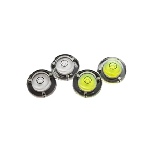 Niveau à bulle circulaire en métal de précision 24×15×9mm, qualité industrielle, mini niveau à bulle OEM - Product Image 1