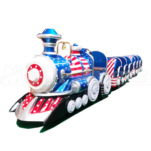 Trenes de atracciones del parque de diversiones Modern Rides, trenes para niños. - Product Image 1