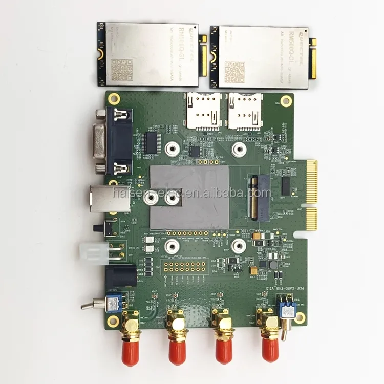 Quectel โมดูล5G RM500Q-GL RM500Q PCIE-CARD-EVB ชุดบอร์ดพัฒนาโมดูล5G สำหรับอินเทอร์เน็ตของสิ่งต่างๆ