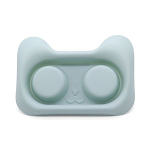 无溢出喂养饮用双重食物水高架狗猫不锈钢碗宠物碗喂食器 - Product Image 4