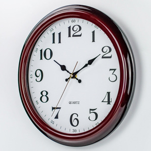 12 Inch Silent Vintage <strong>Wall</strong> <strong>Clocks</strong> for Living Room Home Decor White Retro Plastic Custom <strong>Clocks</strong> <strong>Supplier</strong> - Product Image 3