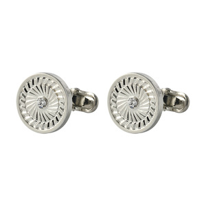 Reloj de bolsillo de Metal con patrón de ocho diagramas de Tai Chi integrado con diamantes, manga de estilo francés, caprichoso, elegante, de lujo, hecho a mano para hombres - Product Image 6