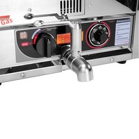 Freidora Industrial de Acero Inoxidable BAODING BDH-17L de 17L para Gas LPG/LNG, 26kg, 1 Año de Garantía, Temperatura Constante, para Pollo Frito