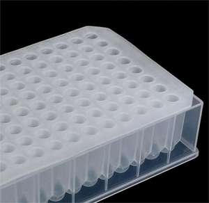 Cotasu المعمل المورد 24 48 96 384 جيد التعقيم سيليكون اغلاق حصيرة تغليف للميكروبليت <span class=keywords><strong>PCR</strong></span> لوحة عميقة صحن لوحة - Product Image 2