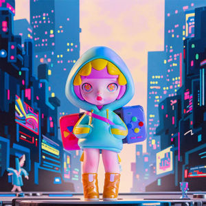 <span class=keywords><strong>Laura</strong></span> Cyber Collection PVC Vinilo Mystery Blind Box Accesorio Multicolor - Product Image 6