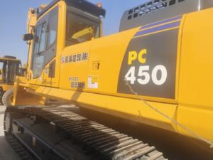 Excavadora hidráulica Komatsu PC450 de alta eficiencia, funcionamiento rápido, práctico motor auxiliar de movimiento de tierras, caja de cambios, Motor de bomba PLC - Product Image 4