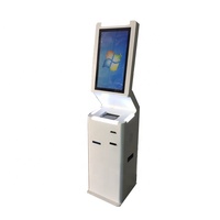 22-Zoll-Karten- und Ticketausgabe-Passleser-Scanner Kundenlösungsgerät Hersteller Flughafen-Selbstbedienungs-Hotel-Check-in-Kiosk