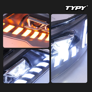 Faros delanteros LED de proyector TYPY para Kia Forte 2009-2013 con luces diurnas y direccionales secuenciales - Product Image 6