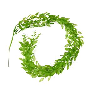 Plante Artificielle Tropicale Suspendue en Rotin Synthétique, Panneau Mural de Haute Qualité, Décoration Écologique en Plastique, 95cm, Utilisation Intérieure et Extérieure - Product Image 2