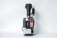 Canon à eau fixe à jet direct, réglable, rotatif à 360 degrés, manuel