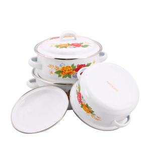 Offre Spéciale 671 casserole <span class=keywords><strong>en</strong></span> émail 16-<span class=keywords><strong>18</strong></span>-20 <span class=keywords><strong>cm</strong></span> batterie de cuisine <span class=keywords><strong>en</strong></span> <span class=keywords><strong>fonte</strong></span> ensembles casseroles <span class=keywords><strong>en</strong></span> émail au Congo - Product Image 2