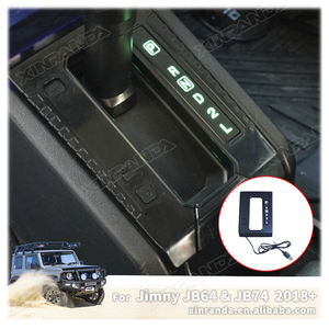 Accessori Jimny Copertura del Pannello del Cambio con Luce LED per Suzuki Jimny Jb74 2018 2019 2020 2023 Rivestimento del Cambio <span class=keywords><strong>7</strong></span> Colori Solo per Cambio Automatico - Product Image 4