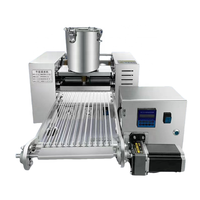 Machine industrielle automatique à crêpes pour desserts Mille Crêpes, feuilles de crêpes, galettes aux œufs – Nouveauté pour boulangeries, fonctionne avec farine, lait, eau