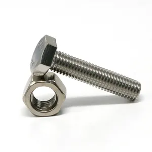 Supremely Stainless Steel Grade 2205 Duplex Excellent Weldability Hexagon Bolt With Nuts