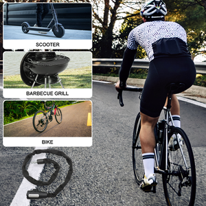 Ngoài trời đi xe đạp công cụ xe đạp chống trộm an ninh chuỗi khóa - Product Image 6