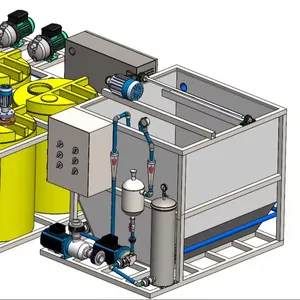 Mobile MBR SewageTreatment Plant membrana biorreator tecnologia