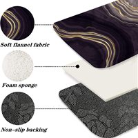 Tapis de chambre à coucher au design personnalisé, antidérapant, grand et large, impression 3d, tapis de marbre, tapis de salon