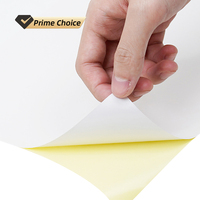 Vente en gros d'usine Jinya Feuille A4 imperméable Papier autocollant jet d'encre Demi-feuille Autocollants logistiques Étiquettes adhésives pour imprimante