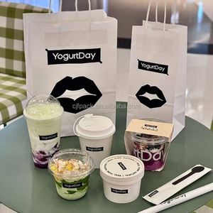 Disposable Food Grade PET Transparent UV Printed OEM Brand Customizable Dessert Party <b>Cups</b> for Ice Cream Fruit Iced <b>Cold</b> Drinks - Product Image 4