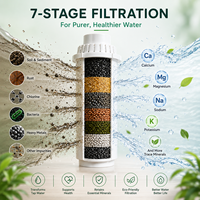 Teko Filter Air Alkali 3.5L dengan 7 Tahap Filtrasi, Bebas BPA, Pemurni Air Mineral