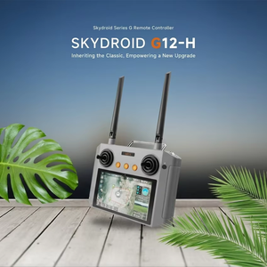 สกายโดรน G12 H รีโมทคอนโทรลส่งภาพดิจิตอลระยะ 20 กม., จอแสดงผล <span class=keywords><strong>HD</strong></span> 1080P ขนาด 5.5 นิ้ว, ตัวควบคุมแบบพกพา - Product Image 1