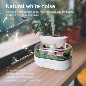 Diffusore di Oli Essenziali 250ML Umidificatore a Nuvola con Telecomando Diffusore Ultrasonico con Musica per Camera da Letto e Ufficio - Product Image 2
