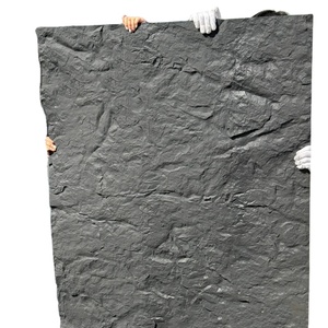 Piastrelle in Ceramica Flessibile Effetto Roccia Nera per Rivestimento Esterno - Product Image 6