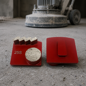Outil abrasif à segments diamantés Redi Lock à double bouton, <span class=keywords><strong>prix</strong></span> de gros, pour le meulage de béton et le ponçage de sols - Product Image 2