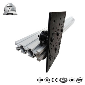 Pièces de cadre d'imprimante 3D, profil en aluminium, fente <span class=keywords><strong>v</strong></span>, guide linéaire - Product Image 4