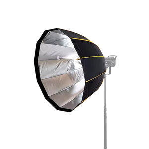 Softbox Parabólico Portátil de Nailon de 65cm/90cm con 16 Varillas, Sombrilla de Belleza Plegable Rápida para Uso en Estudio - Product Image 1