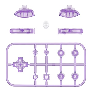 Kit de boutons transparents EXtremeRate pour console Switch Lite - Product Image 4