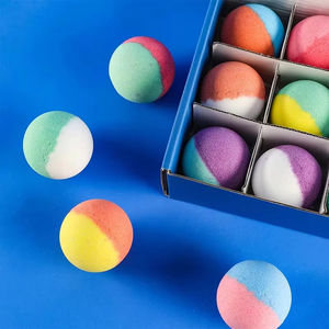 15-Pack Organic Natural Vegan Bath Supplies Handmade 100% Organic Bubble Ball Fizzy Bath Bombs with Surprises Inside for Kids - Product Image 4